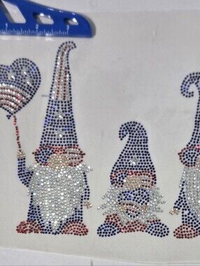 Patriotic Gnomes Transfer On Your Favorite Color Tee
